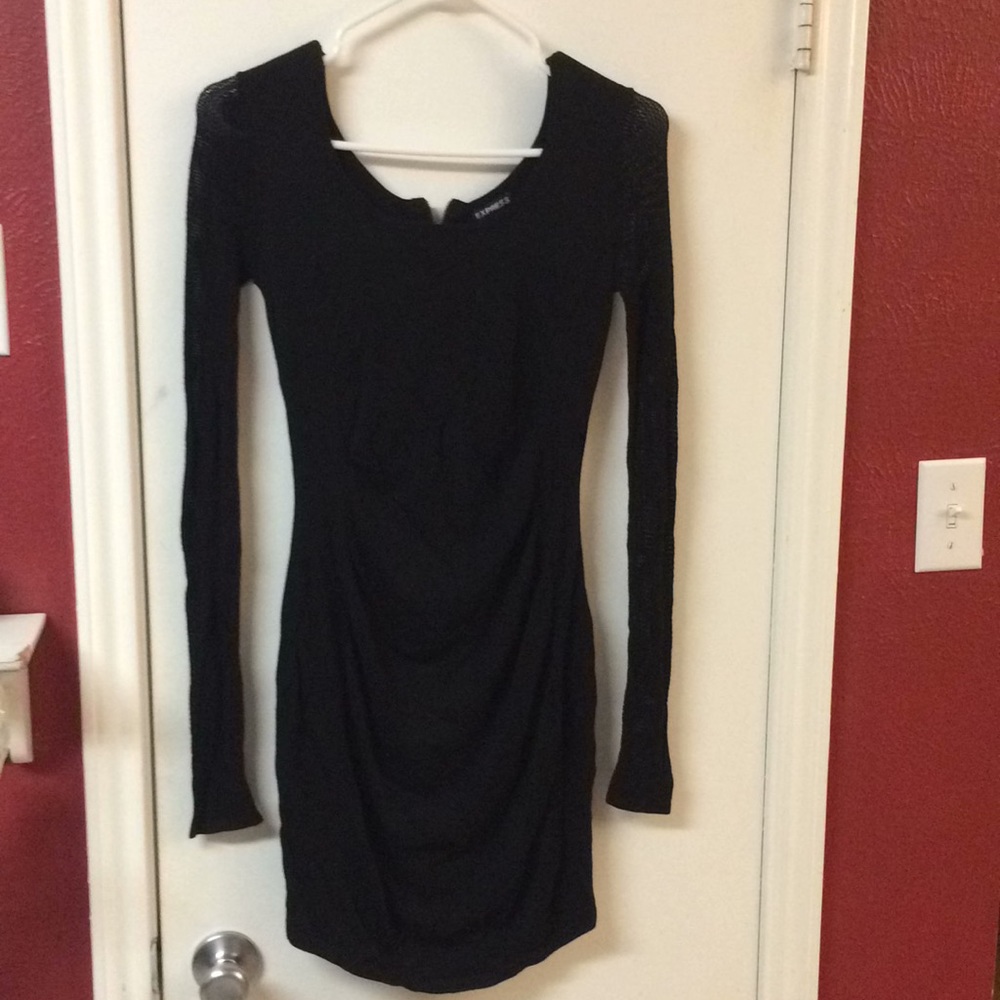 Express XS little black dress